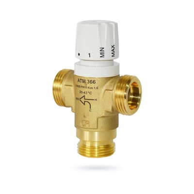 GEPOX Zestaw mieszający do ogrzewania podłogowego ( bez pompy ) z zaworem AFRISO ATM366